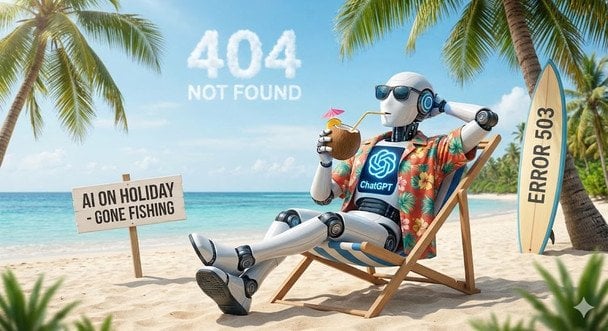 Штучний інтелект “взяв вихідний”: у роботі ChatGPT стався глобальний збій