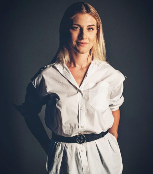 Вагітна Ольга Харлан показалася у спортзалі й розповіла, як тримає себе у формі в очікуванні маляти