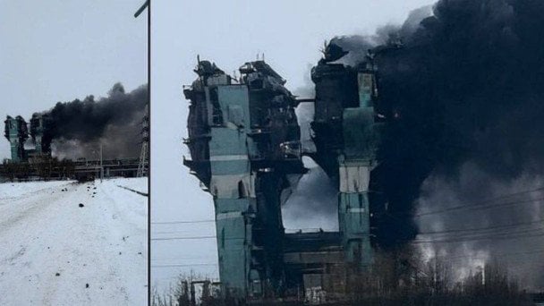 На місці заводу — чорна пляма: з’явилися фото наслідків атаки на підприємство російського ВПК