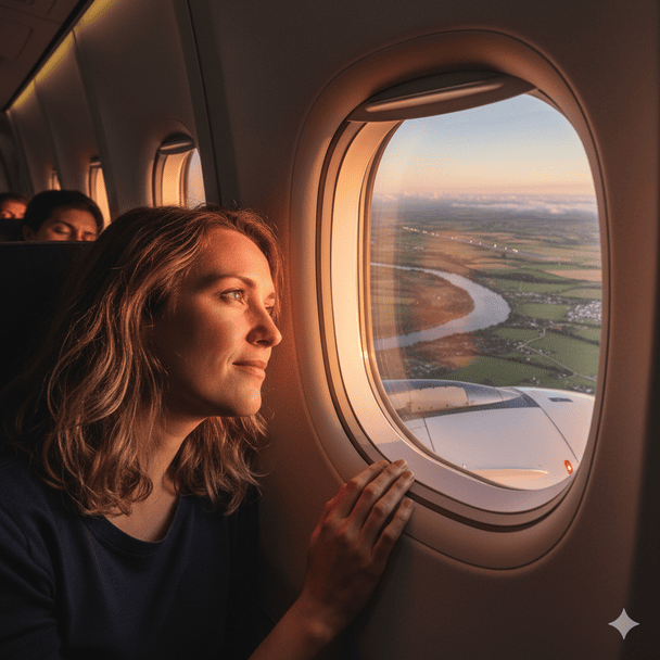 Перед посадкою в літак жінку охопило дивне передчуття і недарма: що було потім