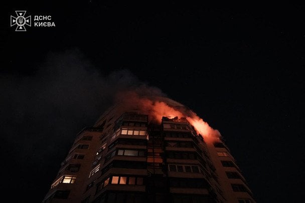 Нічна атака на Київ 3 лютого: кількість постраждалих зросла, з’явилися фото наслідків