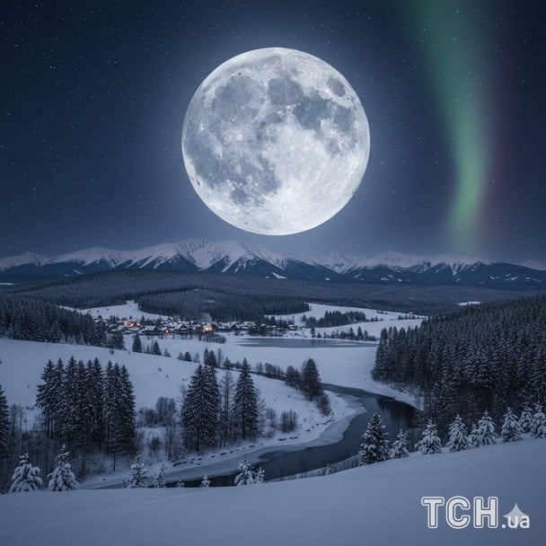 Майже "Чорний Місяць": чому лютнева Сніжна повня є унікальною