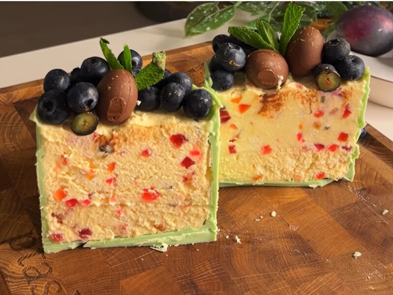 Паска в шоколаді без духовки – має ефектний вигляд, а насправді готується дуже просто. Рецепт