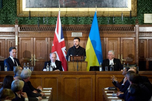 Україна пропонує світу нову модель безпеки: Зеленський розповів у Лондоні унікальні технології