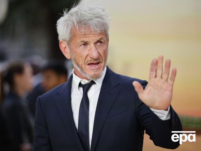 "Обрав Україну замість "Оскара". До Києва таємно приїхав оскароносний Пенн. Відео