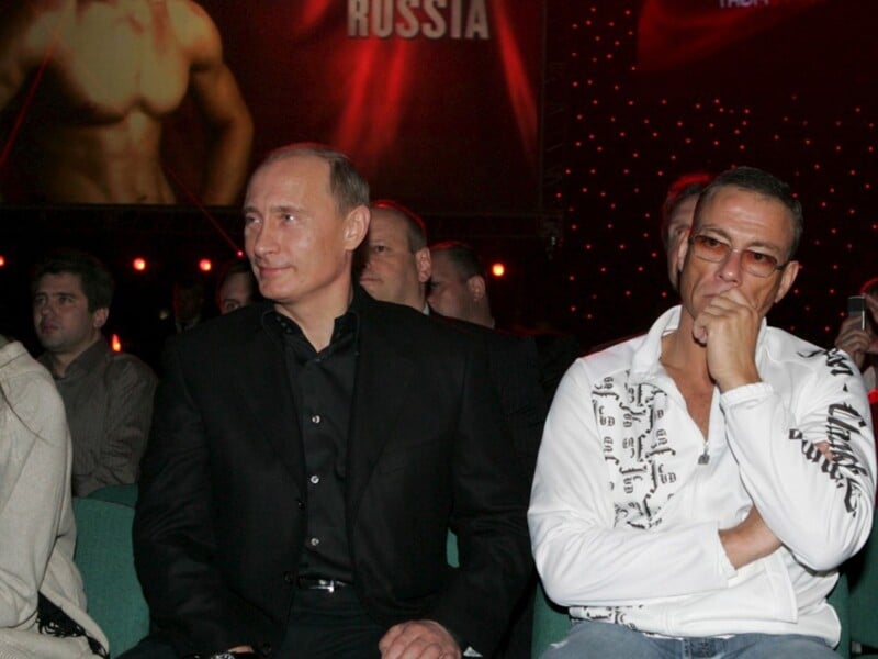 Ван Дам назвав Путіна своїм "добрим другом"