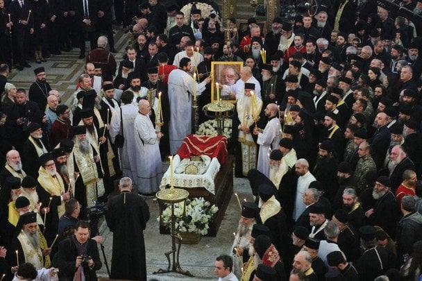 Похорон патріарха відвідав представник Путіна