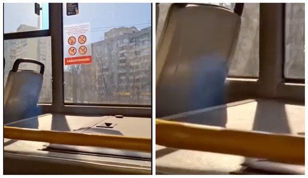 У Києві помітили автобус з вихлопами в салоні: що сталося (відео)