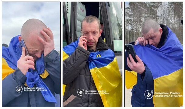 "Я вас більше і на хвилину не покину": перші слова та емоції захисників після повернення з полону