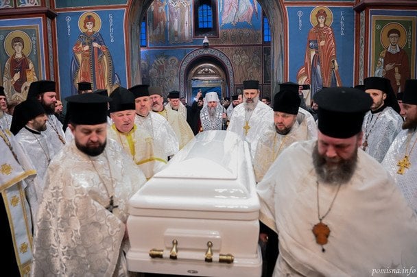 Остання дорога Патріарха: у Києві прощаються з Філаретом (відео)