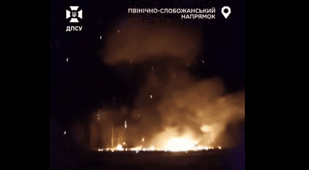 Народилися у сорочці: «Шахед» впав за 30 метрів від мобільної групи (відео)