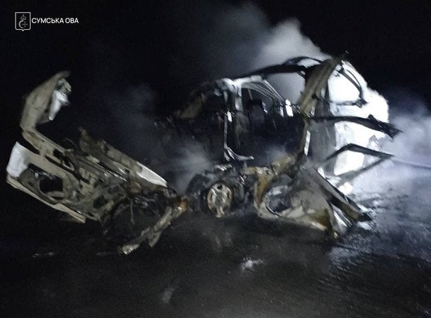 Російський дрон ударив по автівці: постраждав 13-річний хлопчик