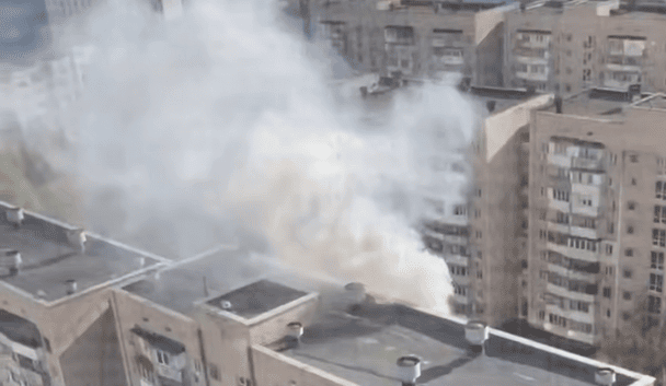 Перед розстрілом людей у Києві стрілець підпалив свою квартиру