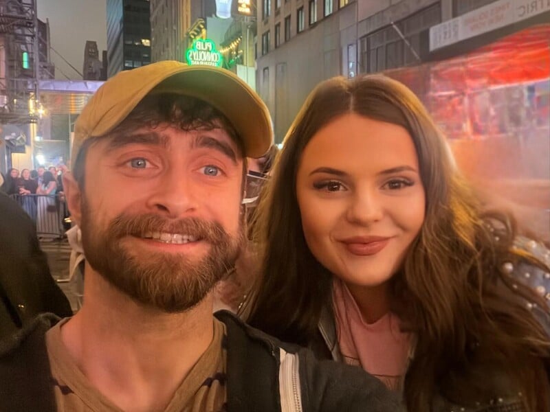 Українка зустріла у США зірку "Гаррі Поттера". Як Редкліфф відреагував, дізнавшись, що вона з України