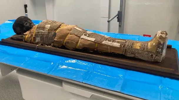 Таємниця єгипетської мумії: на грудях дитини знайшли невідомий об’єкт