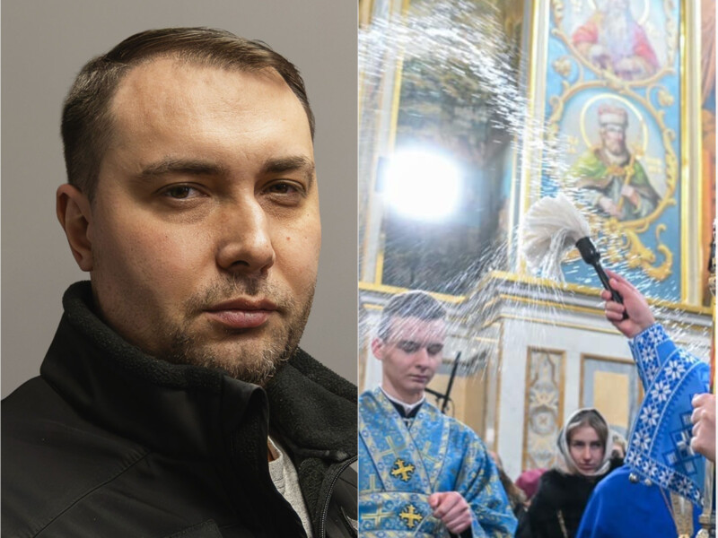 Дружину Буданова у церкві щедро облили водою. Як відреагував глава Офісу президента. Відео