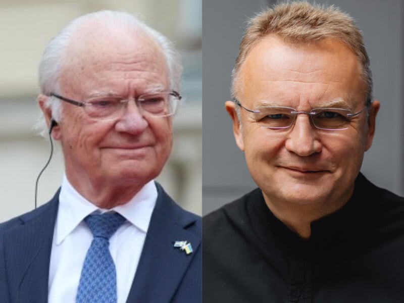 Садовий зганьбився перед королем Швеції. Як відреагував монарх. Відео