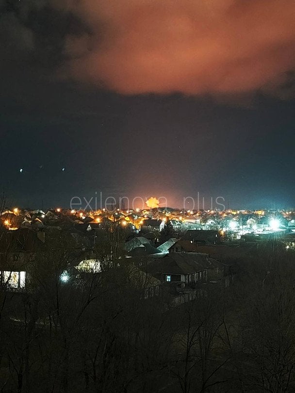 Заграва після атаки БпЛА: під Алчевськом уразили бази ремонту техніки окупантів