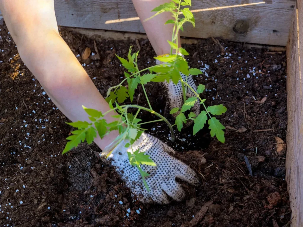 Досить усього однієї ложки в лунку – і томати завалять щедрим урожаєм