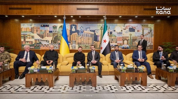 Історичний візит: Зеленський прибув до Сирії — перші деталі