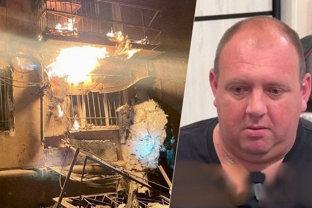 "Гупнуло дуже сильно": ветеран з ампутацією розповів, як дивом пережив атаку РФ на Дніпро