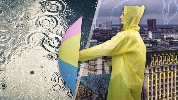 Буря зносить з ніг людей та валить дерева, а на дорогах потоп: Україну накрила потужна негода (відео)