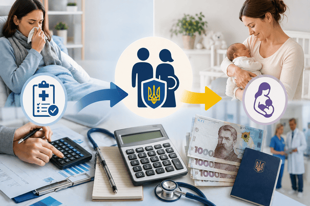 Лікарняні та декретні рахуватимуть по-новому: кого з українців торкнуться зміни Лікарняні та декретні рахуватимуть по-новому: кого з українців торкнуться зміни