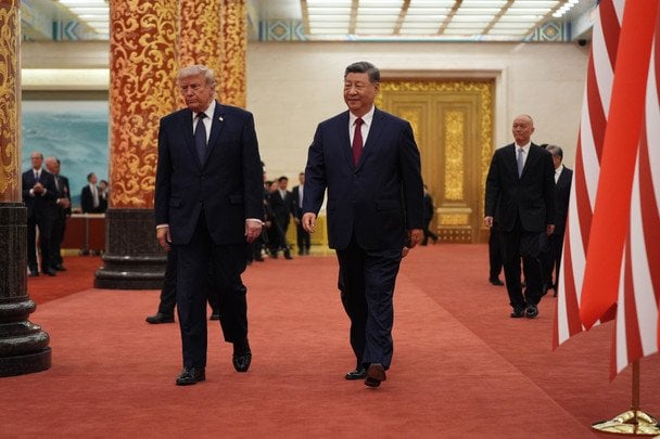 «Забирайся звідси»: зустріч Трампа і Сі в Пекіні почалася масовою бійкою (ВІДЕО)