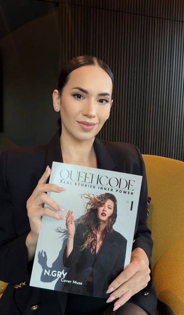 Олена Грицингер стала видавцем та презентувала власний міжнародний журнал QUEEN CODE Magazine