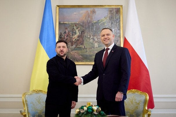 Зеленський сказав, що має зробити Навроцький для зміцнення відносин між Польщею та Укрїною