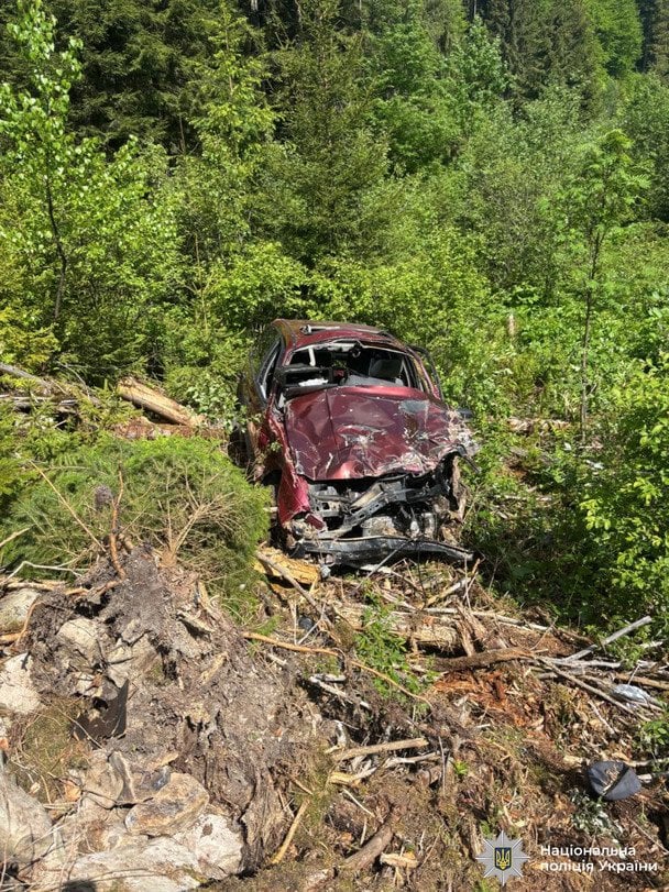 Жахлива ДТП сталася на Прикарпатті: авто злетіло в прірву, є загиблі