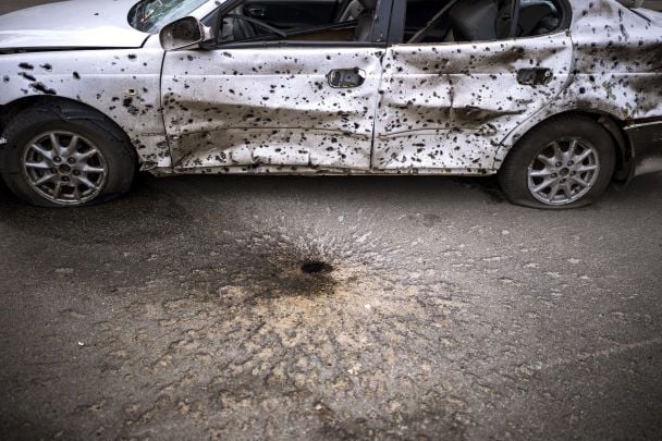 РФ посеред дня вдарила дроном по автомобілю: є жертви (фото)