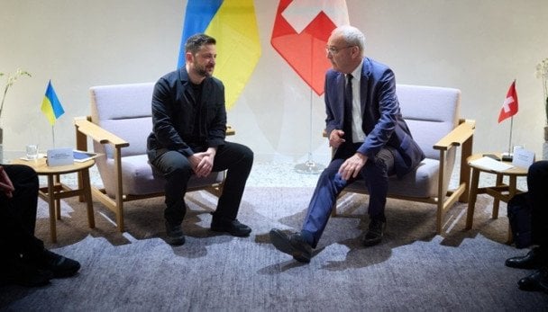 Зеленський у Женеві зустрівся з президентом Швейцарії: говорили про ППО, санкції та мир
