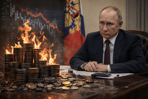 «Кожен другий рубль — на війну»: Росія побила рекорд воєнних витрат
