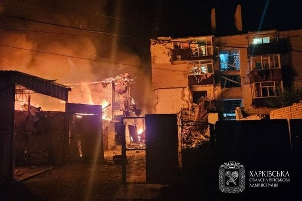 Загиблі, поранені, руйнування та пожежі: наслідки масованого обстрілу Харківщини