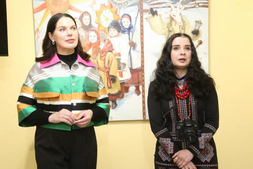 Відкриття виставки Марії Полякової «Україна крізь призму сьогодення» у Вишгороді