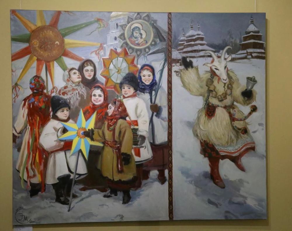 Відкриття виставки Марії Полякової «Україна крізь призму сьогодення» у Вишгороді