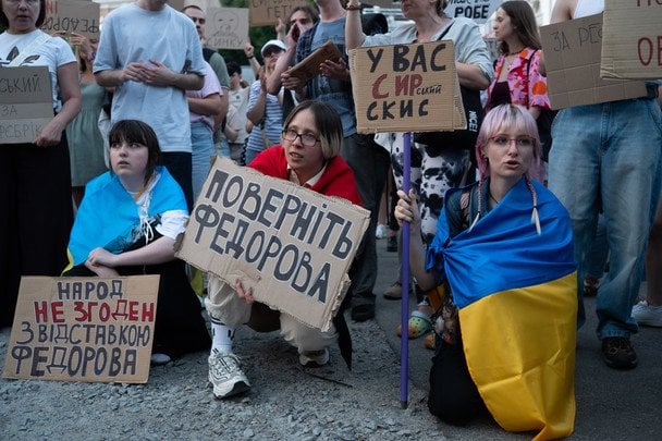 "Поверніть Федорова": у Києві оголосили безстрокові протести