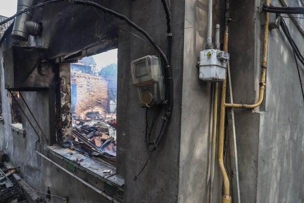 Атака РФ залишила Вишневе без газу: сотні будинків відключені