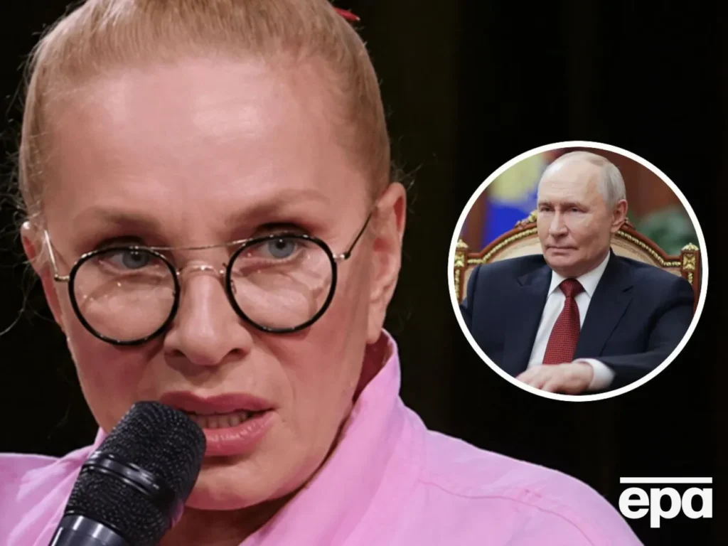 "Я до президента Росії звертаюся". Вайкуле закликала Путіна припинити війну й піти у відставку "Я до президента Росії звертаюся". Вайкуле закликала Путіна припинити війну й піти у відставку