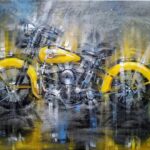 «HARLEY та блиск металу»: у столичному арт-кафе «Золоті ворота» представили нову виставку Ellen ORRO