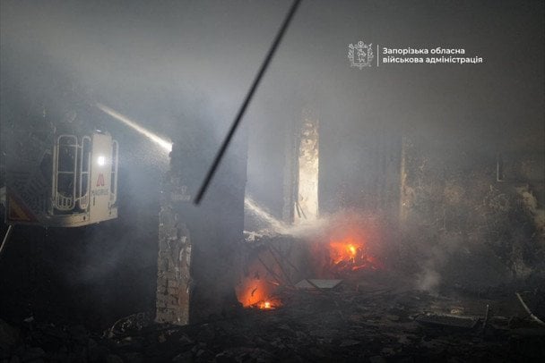 Росіяни атакували Запоріжжя дронами: є загибла та шестеро поранених (фото)