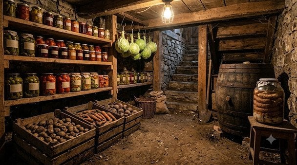 Як зберегти продукти без світла: схема ідеального льоху, в якому нічого не гниє