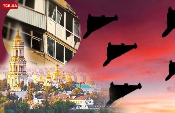 Київ знову під атакою дронів: перші наслідки після вибухів Київ знову під атакою дронів: перші наслідки після вибухів