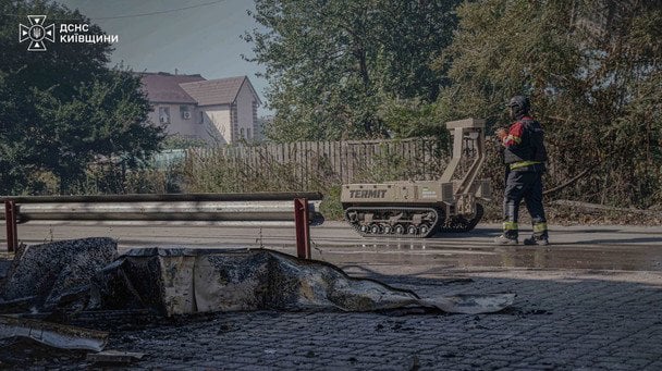 Житомирську трасу знову відкрили: ДСНС повідомила про наслідки вибуху на Київщині