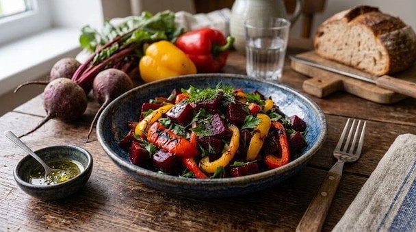 Неймовірно смачний салат із двох продуктів, які точно є на вашій кухні: в рази кращий за вінегрет