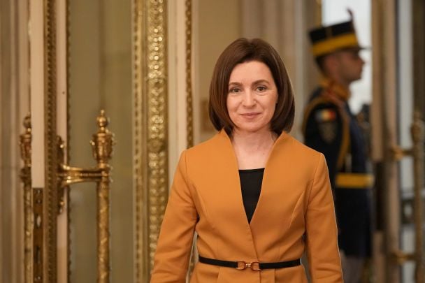 Російський дрон залетів у Молдову: Санду зробила тривожну заяву