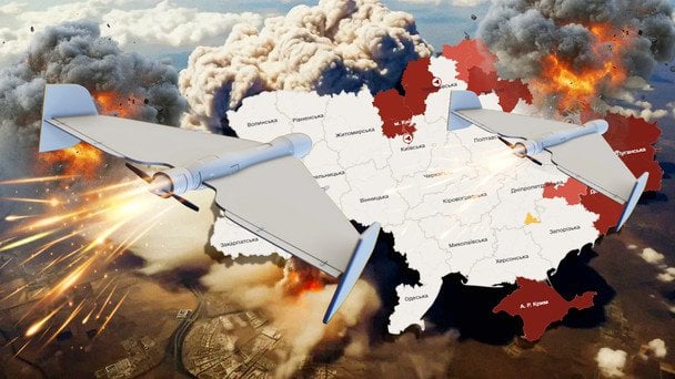 Російські "Шахеди" б'ють по приватних будинках під Києвом: що відомо