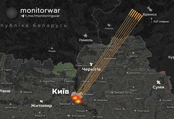 Росія цілила по Правобережжю Києва: монітори розкрили деталі нічної ракетної атаки