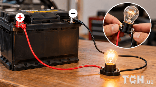 Як підключити лампочку до автомобільного акумулятора: будете зі світлом навіть під час відключень Як підключити лампочку до автомобільного акумулятора: будете зі світлом навіть під час відключень